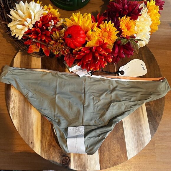 PrAna Womens Gemma Reversible Swim Bottom SMALL in Waves - Picture 4 of 7